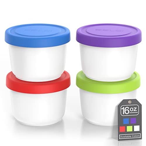 16oz Ice Cream Containers (4 Count)