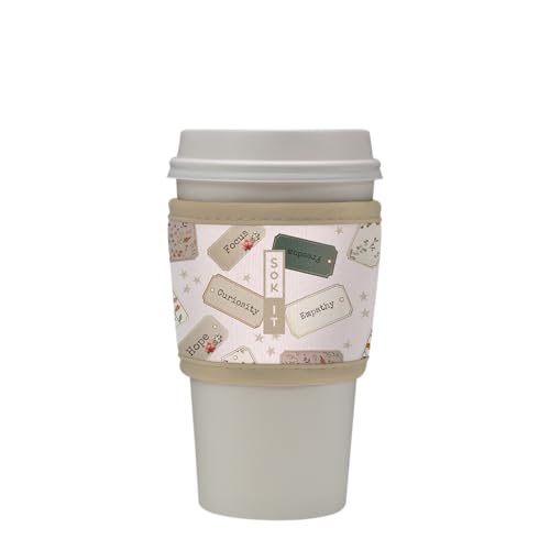 HotSok Coffee & Tea Reusable Insulated Neoprene Cup Sleeve