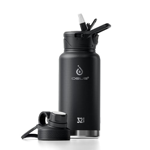 32oz Stainless Steel Insulated Bottle with 2 Leak