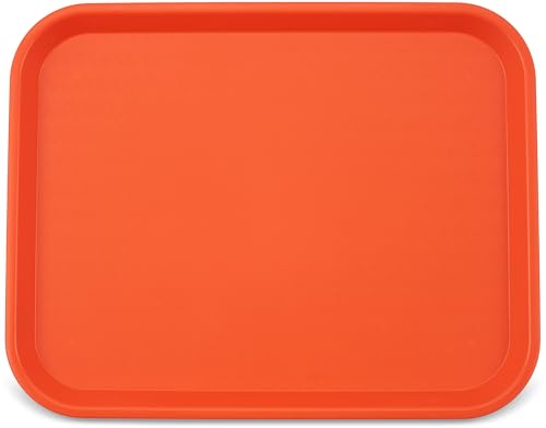 Cafe Fast Food Cafeteria Tray with Patterned Surface for Cafeterias
