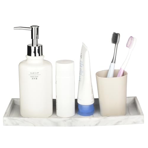 Silicone Bathroom Tray for Counter (2 Count)