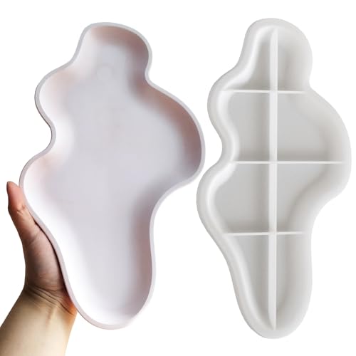 Large Irregular Tray Resin Concrete Molds