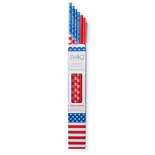Reusable Straw Set with Cleaning Brush