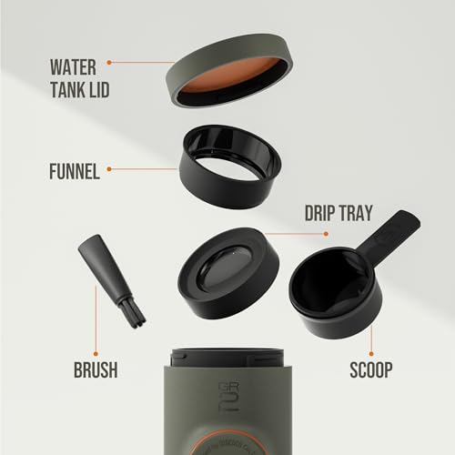 Minipresso GR2 Espresso Machine Compatible Ground Coffee