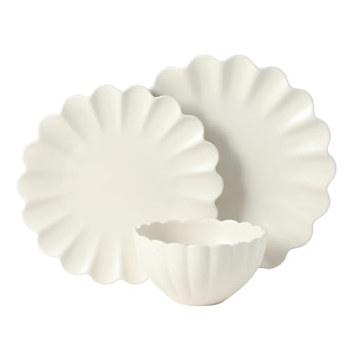 Bistro Fleur Plates and Bowls Sets