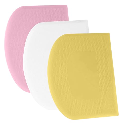 Dough Scraper Bench Scraper (3 Count)