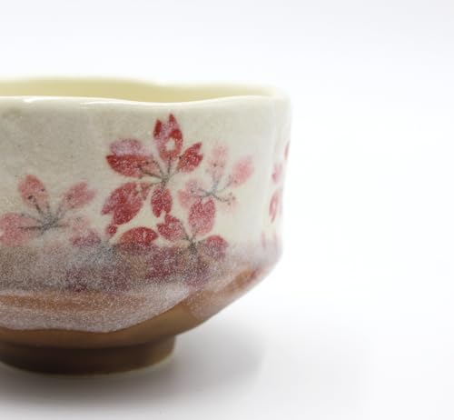 Japanese Traditional Mino Ware Handcrafted Mini Matcha Chawan Tea Bowl Cup Set With Chasen Bamboo Tea Whisk Ceremony Tableware Pottery