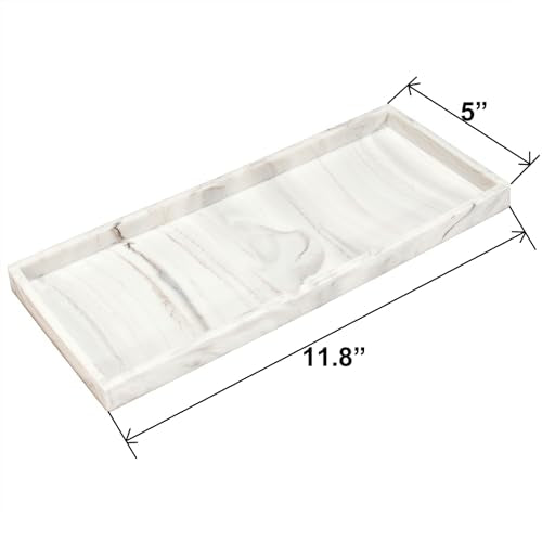 Silicone Bathroom Vanity Tray for Counter
