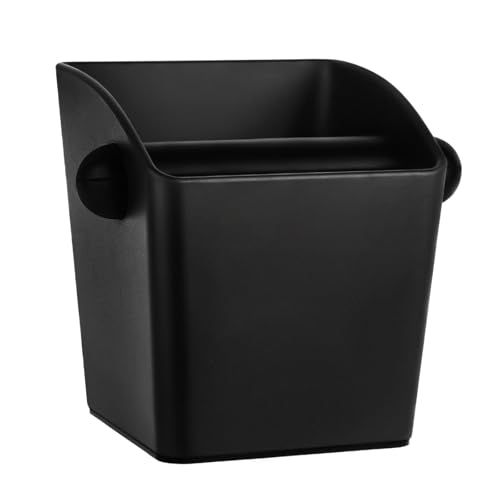 Knock Box Square High Sidewall Design Espresso Knock Box Shock