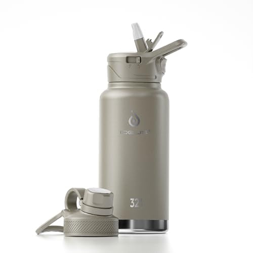 Insulated Stainless Steel Water Bottle with 2 Leak