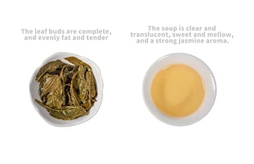Jasmine Dragon Pearls Green Tea Loose Leaf 4oz *4tin (16 Ounce)