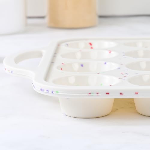 Mini Muffin Pan with Metal Reinforced Frame (2 Count)