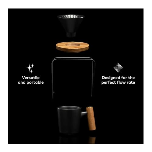 Single Serve Pour Over Coffee Maker Set (2 Count)