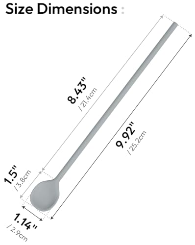 9.9" Silicone coffee stirrer
