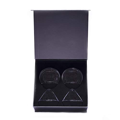 Stemless Martini Glasses with Chiller (2 Count)