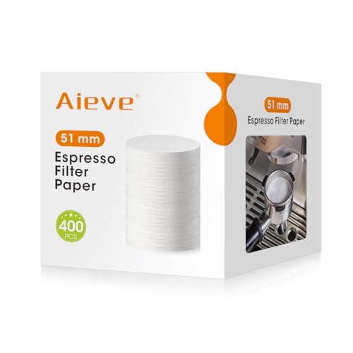 51 mm Espresso Paper Filter Compatible with Breville Espresso Machine (400 Count)