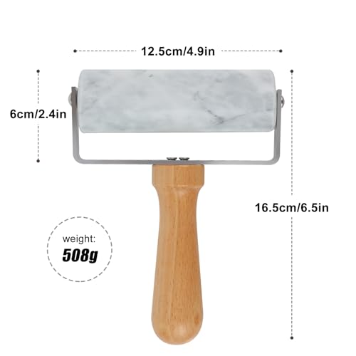 Smooth Surface Marble Rolling Pins for Baking and Professional Chefs