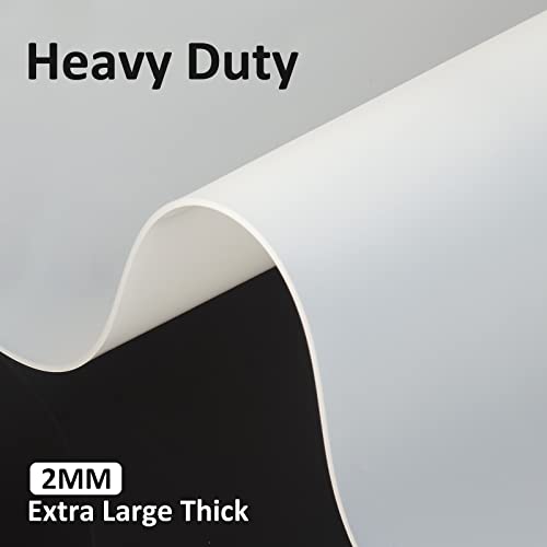 Silicone Mats for Kitchen Counter Thicker Extra Large Heat Resistant Mats Countertop Protector Liners for Bottom of Oven Air Fryer Coffee Maker