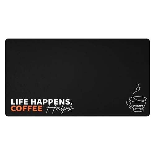 Extra Large Coffee Mat for Countertop