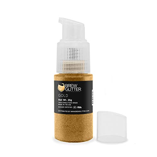 Brew Glitter Edible Drink Glitter Pump 1x 25g for Cocktails