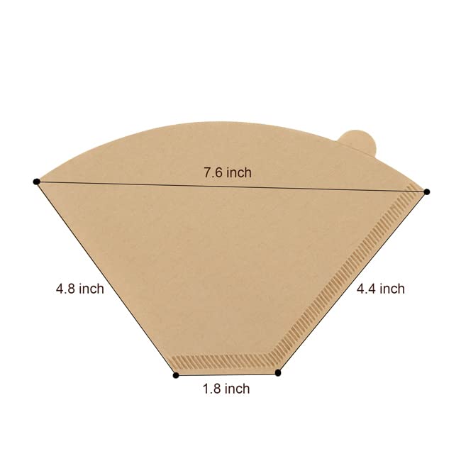 100 Pcs Disposable Coffee Filters #4 for Ninja Coffee Maker (100 Count)