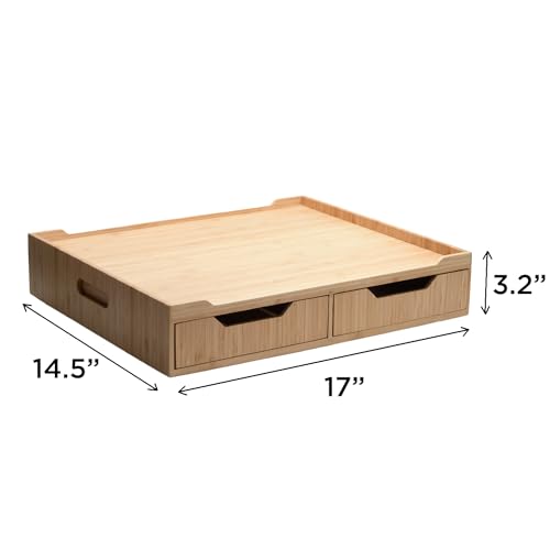 Bamboo Drawer & Large Sliding Tray for K