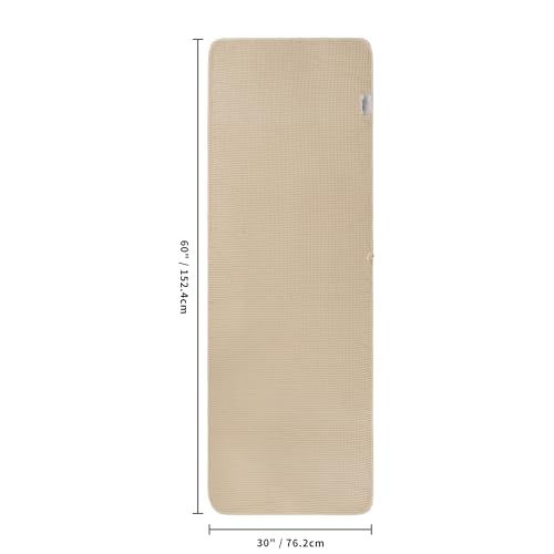 430 GSM Poly Blend Microfiber Quick Dry Waffle Bath Towel (4 Count)