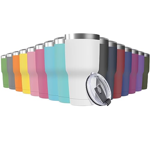 30oz Stainless Steel Travel Mug with Lid