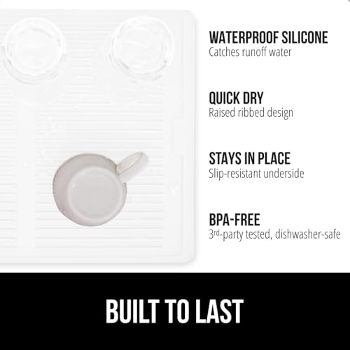 Patented BPA Free Silicone Dish Drying Mat