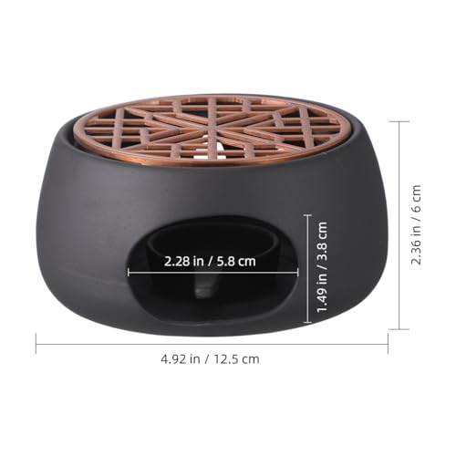 1 Set Ceramic Teapot Warmer Heating Base