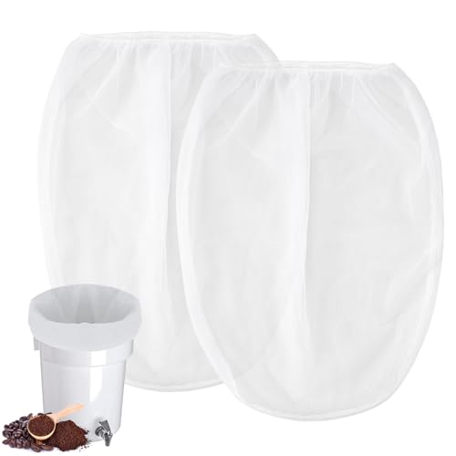 Cold Brew Coffee Filter Bag Compatible with Toddy Cold Brew System for 5 Gallon Commercial Brewers (2 Count)