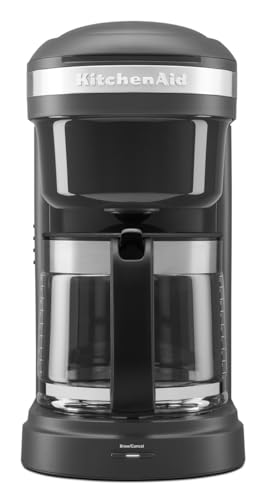 12 Cup Drip Coffee Maker with Spiral Showerhead