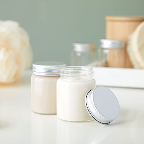 Mini Glass Spice Jars with Lids (5 Count)