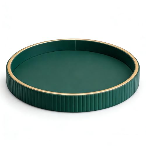 Leather Tray Desktop Storage Organizer