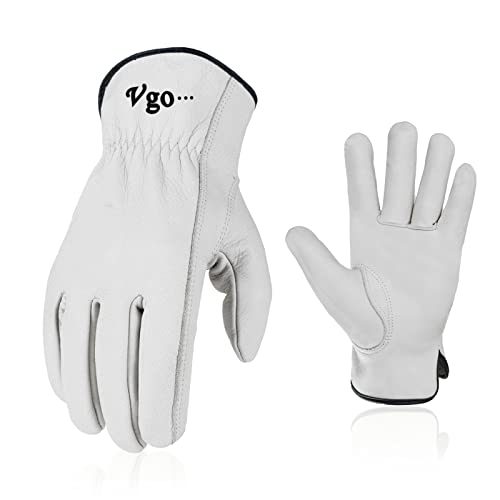 32℉ Lined Full Leather Winter Gloves (2 Count)