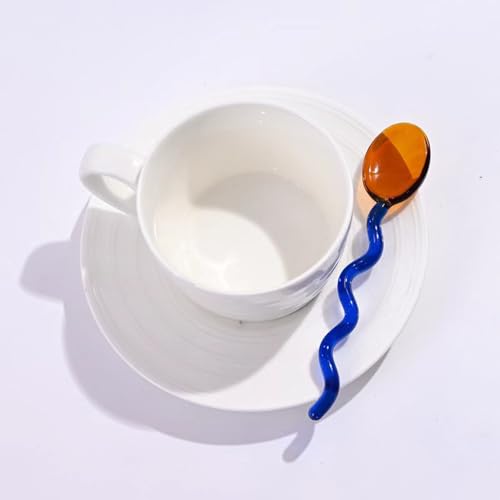 5 Pieces Glass Spoons (5 Count)