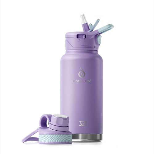 32oz Stainless Steel Insulated Bottle with 2 Leak