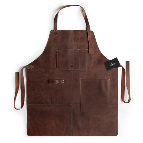 Grill Apron Protective Clothing Cover for Cooking and Grilling
