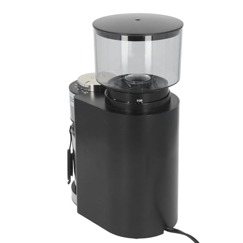 Home Kitchen Steel Blades Coffee Grinder with 25 Grind Setting Blower for Pot Siphon Pot French Press Pour Over Pot Coffee Bean Grinder 150W Electric Burr