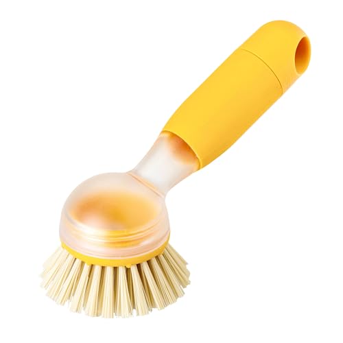 Rengo Dish Brush with Soap Dispenser