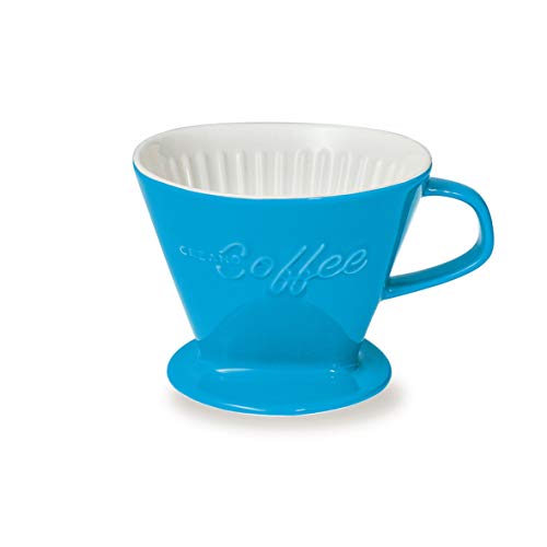 XXL Porcelain Coffee Dripper Blue