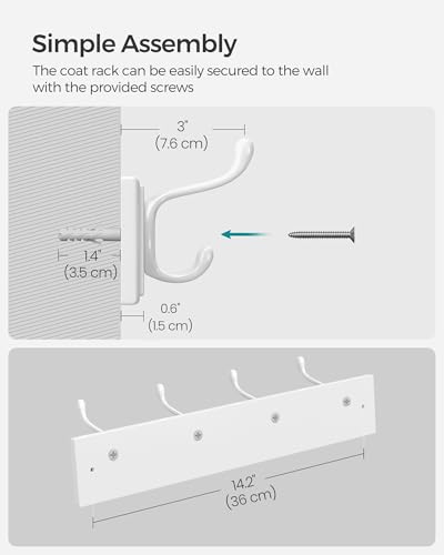 Wall Mounted Coat Rack