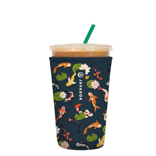 JavaSok Iced Coffee & Cold Soda Insulated Neoprene Cup Sleeve