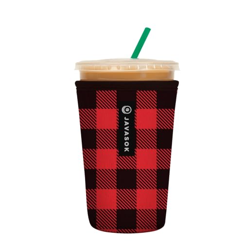 JavaSok Iced Coffee & Cold Soda Insulated Neoprene Cup Sleeve