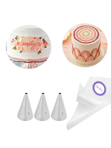 Number 3 Piping Tips