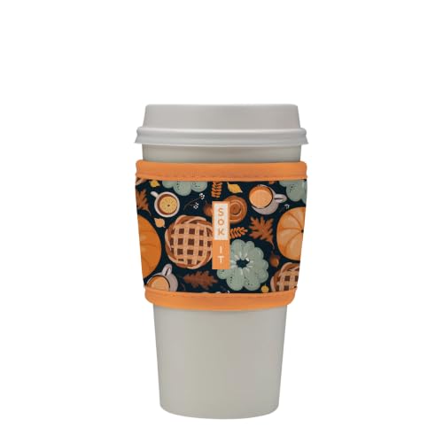 HotSok Coffee & Tea Reusable Insulated Neoprene Cup Sleeve