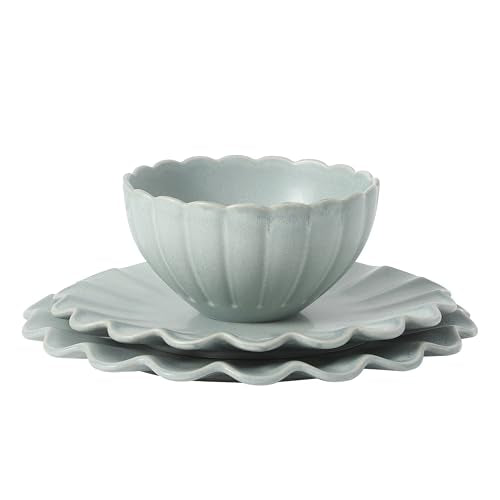 Bistro Fleur Plates and Bowls Sets