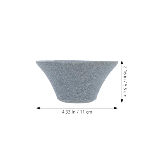 Ceramic Tea Filter Cup Reusable Tea Strainer for Loose Leaf Coffee Filter Ceramic Dripper with Fine Holes 4.33 X 4.33 X 2.16 in for Home and Restaurant Use