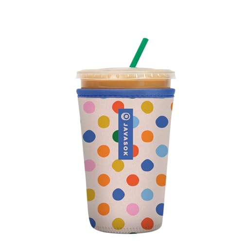 JavaSok Iced Coffee & Cold Soda Insulated Neoprene Cup Sleeve