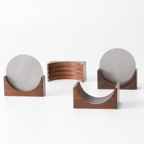 Espresso Puck Screen Walnut